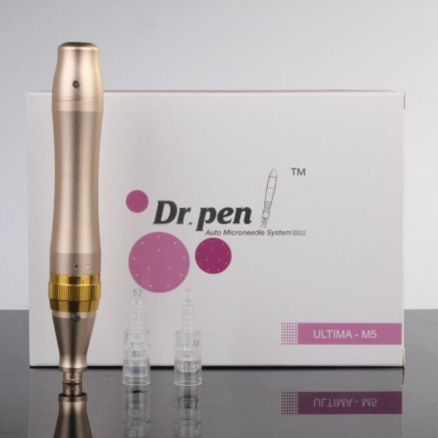 Máy phi kim DR pen vàng tích điện cấy phấn, cấy tảo