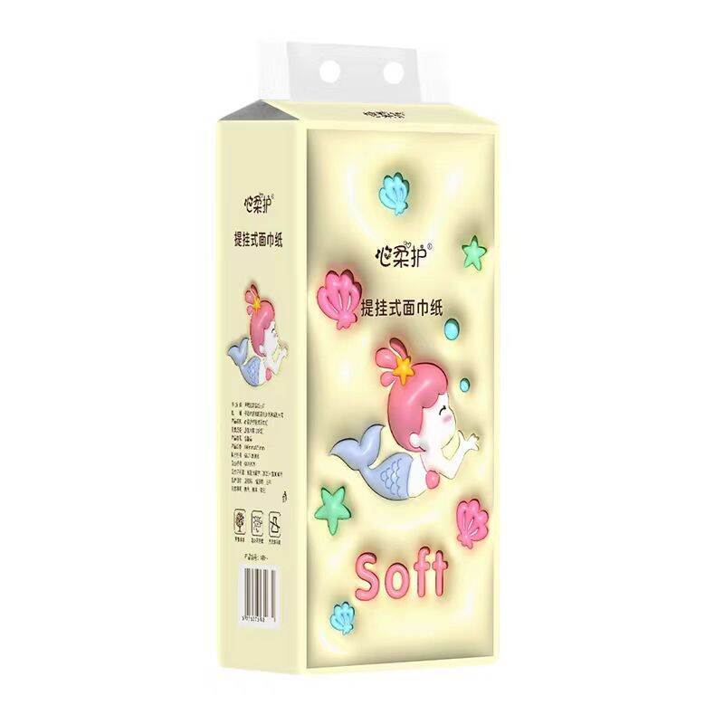 Bịch khăn giấy rút 4 lớp, 1 bịch 1320 tờ