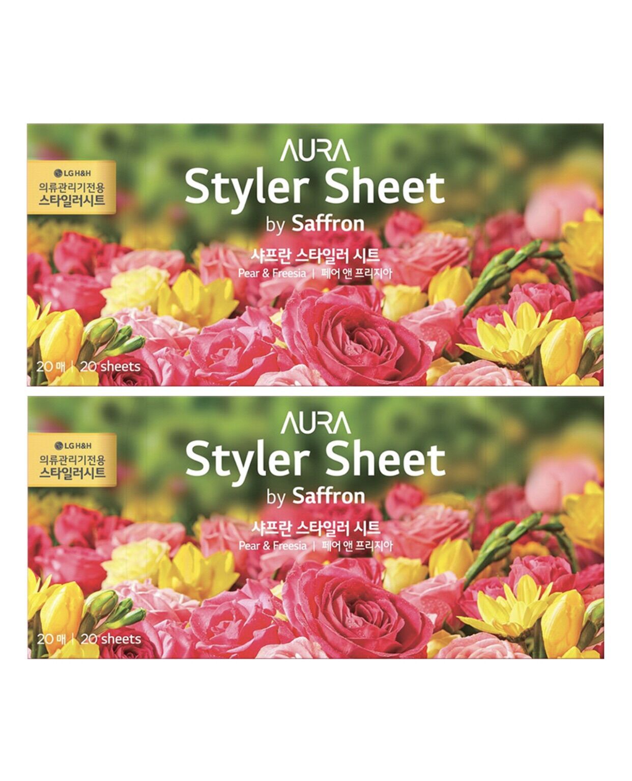 Giấy thơm AROMA SHEET LG combo 5 hộp đủ 2 màu( ghi chú khi chọn mùi)