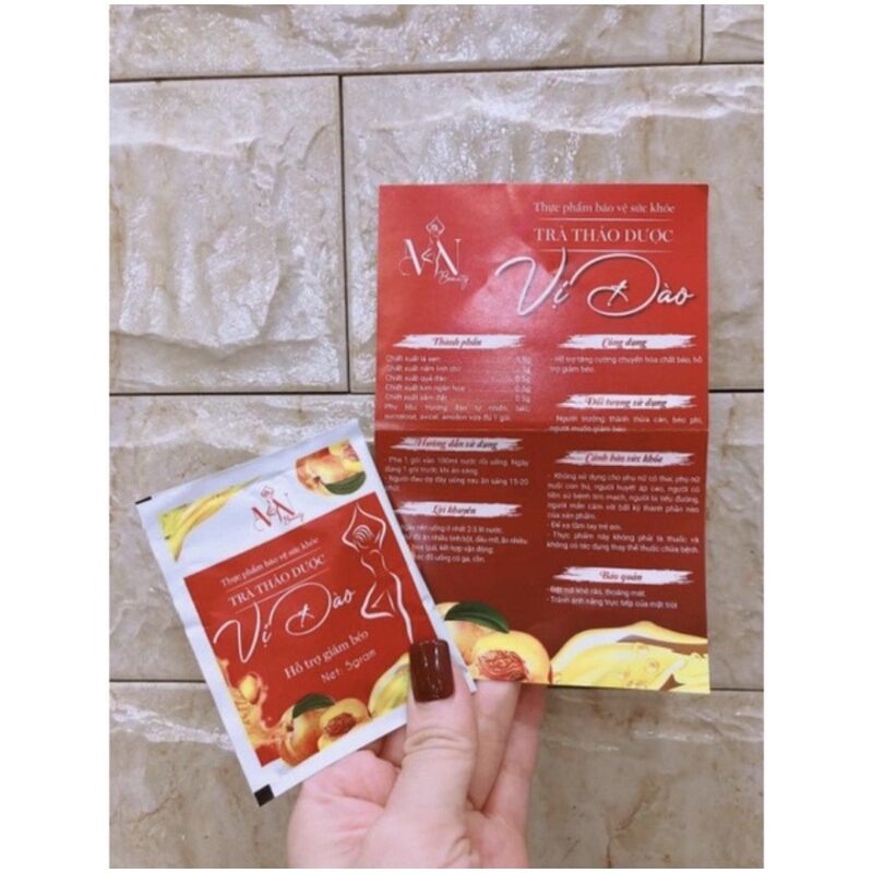 Trà Giảm Cân Vị Đào Đông Anh ( Hàng Công Ty )