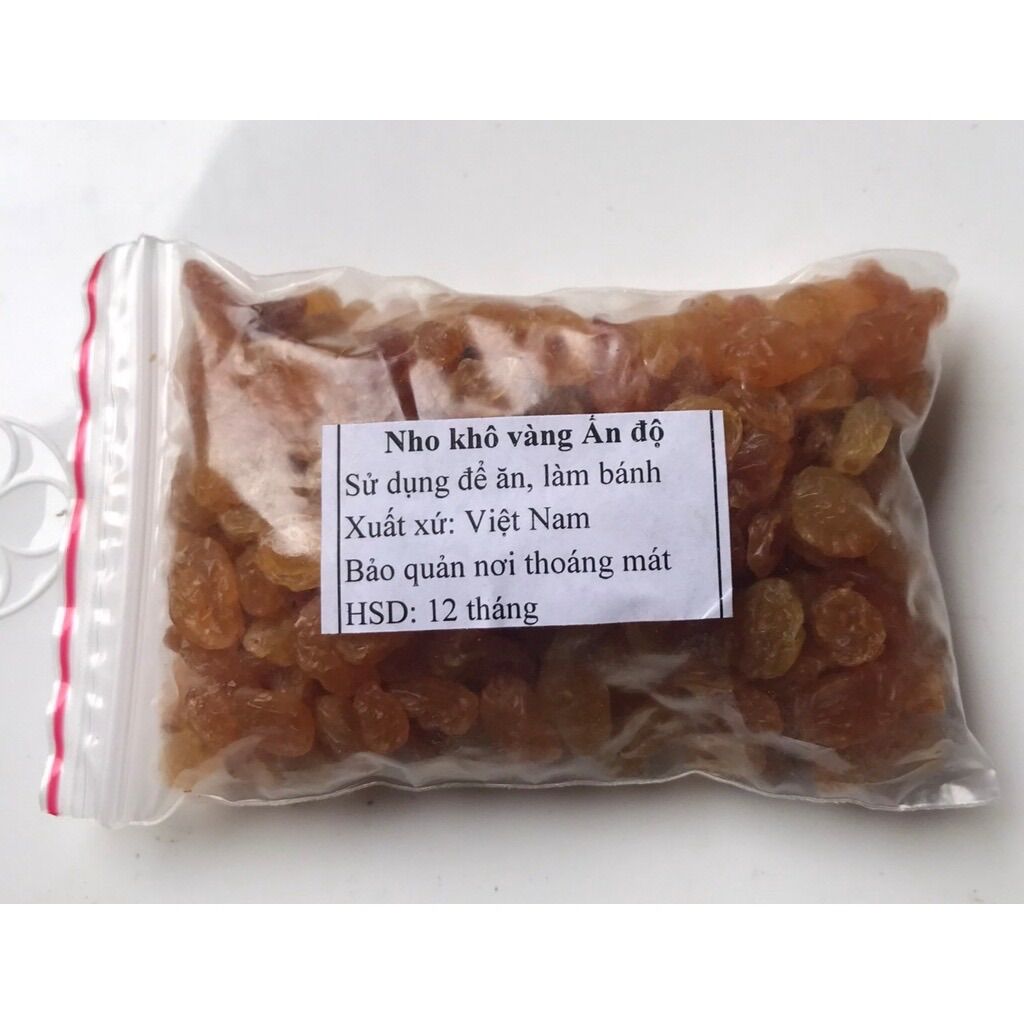 Nho khô Ấn Độ Raisin 100g