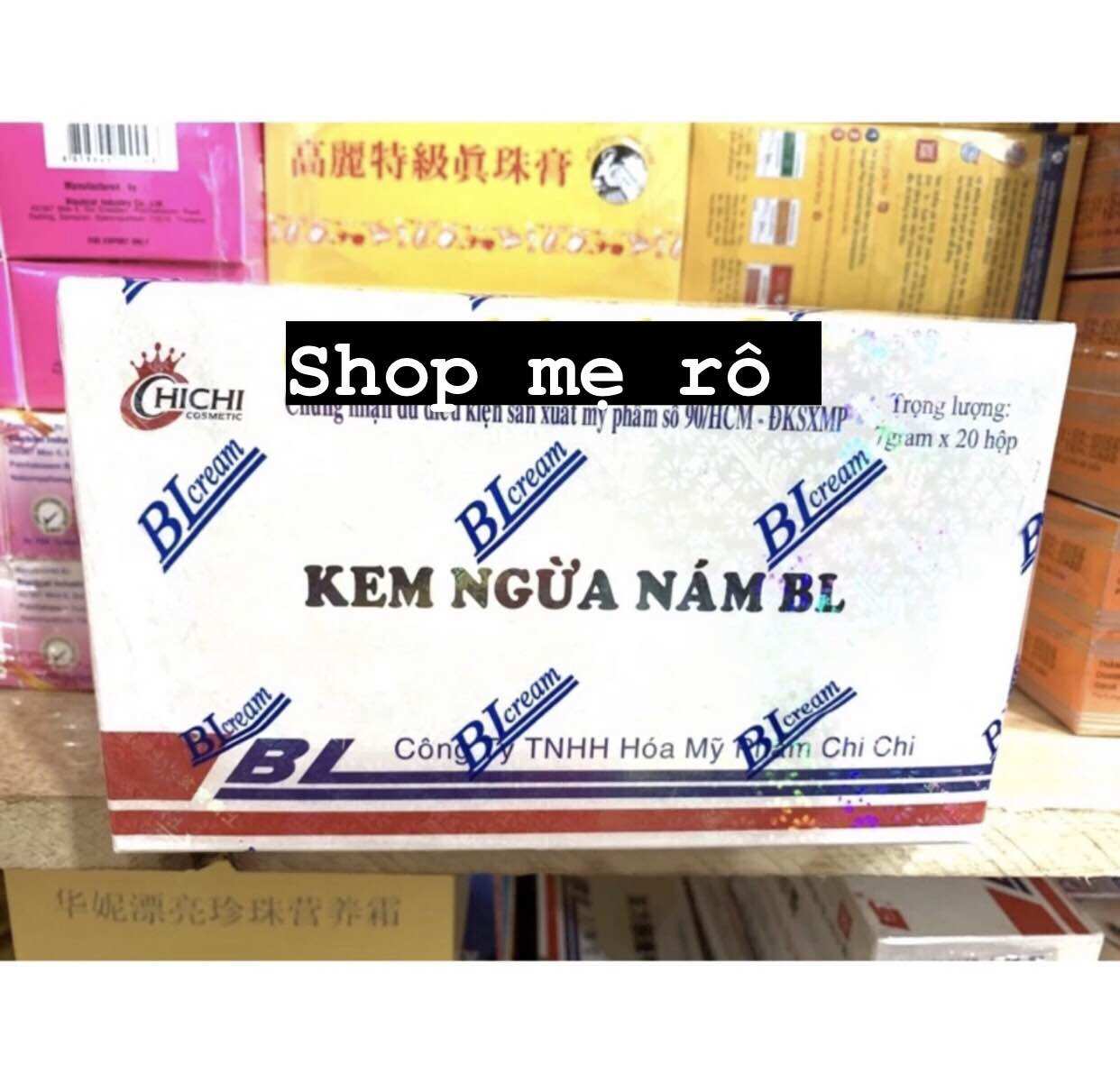 sỉ nguyên lố 20 hủ kem BL ngừa nám