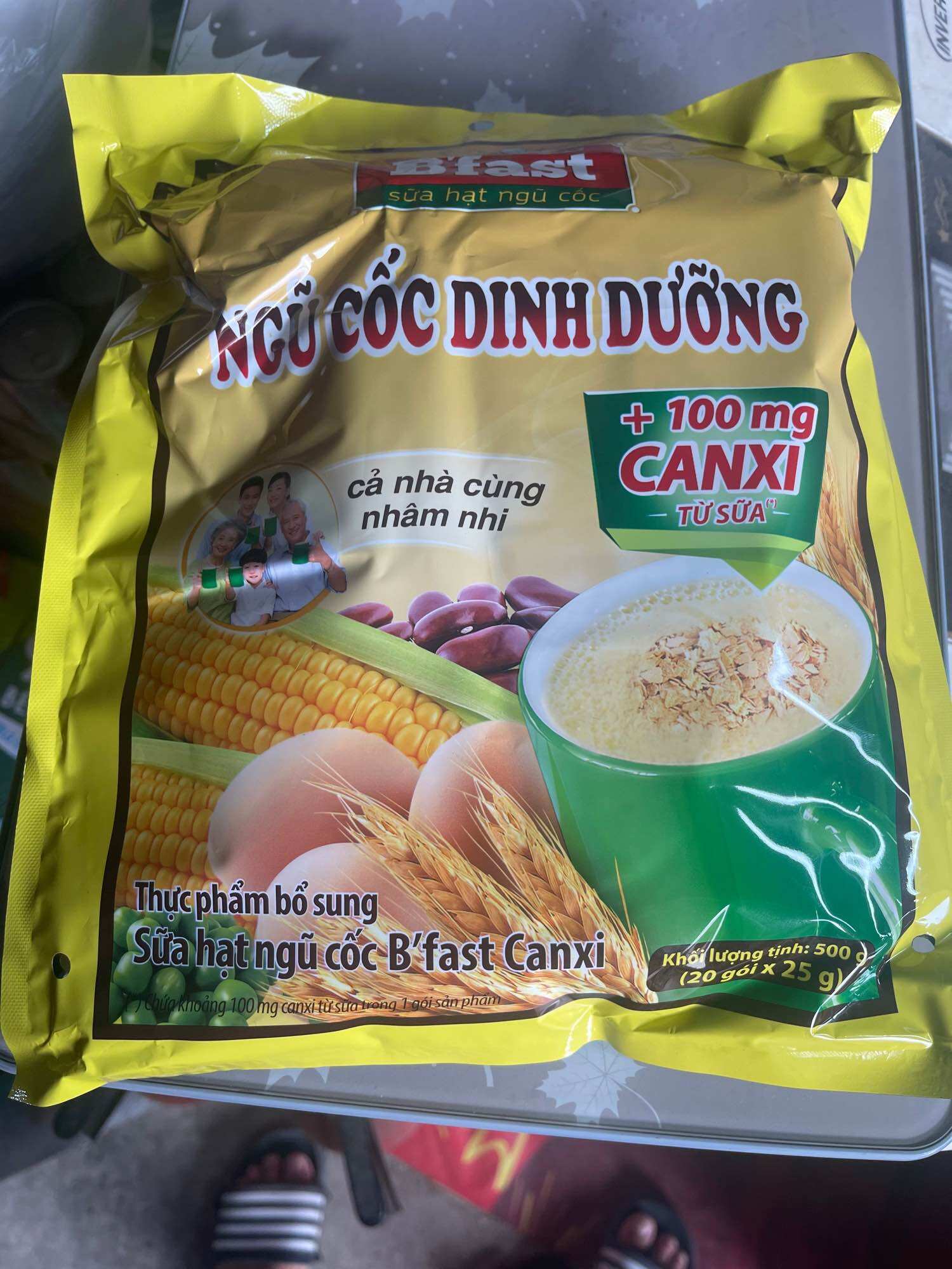 Ngũ cốc dinh dưỡng B'fast(20gói×25g)