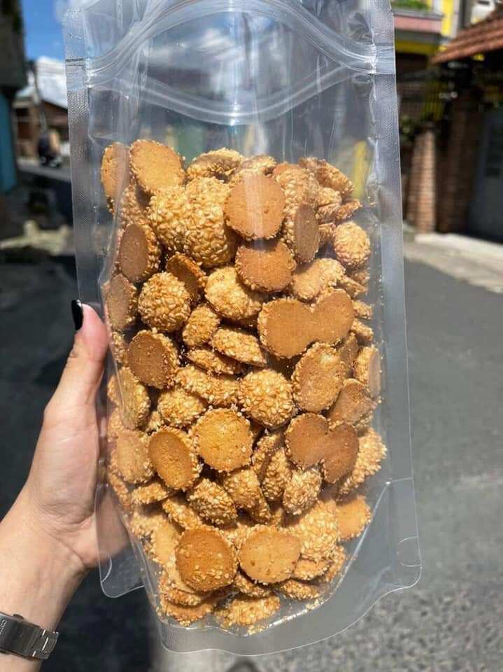 Bánh trứng nhện mè 500g