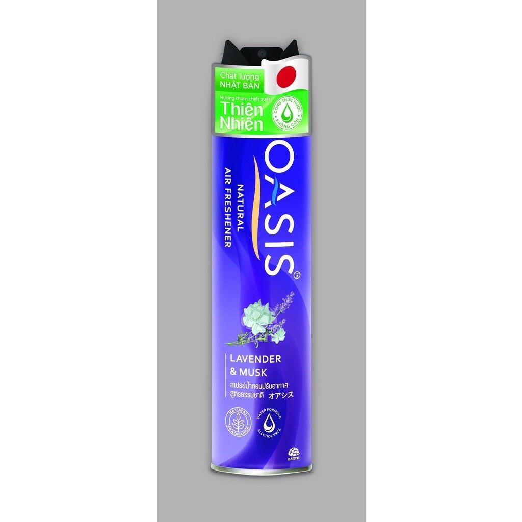 Xịt phòng OASIS Natural Hương thơm từ thiên nhiên