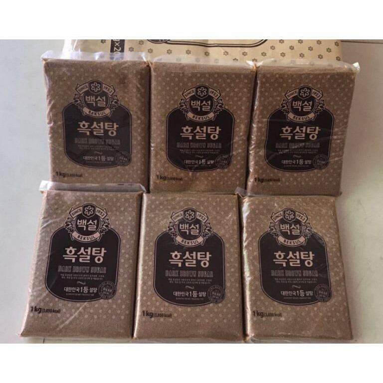 Đường đen Hàn Quốc túi 100g