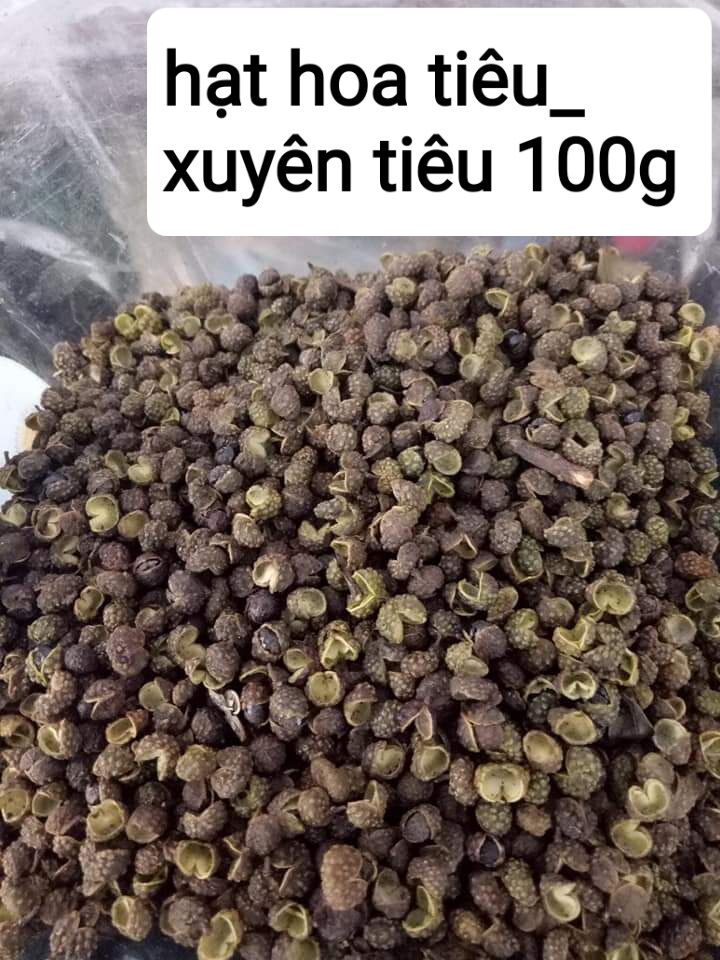 Hạt tê ,hoa tiêu tứ xuyên 100g_gia vị trung quốc
