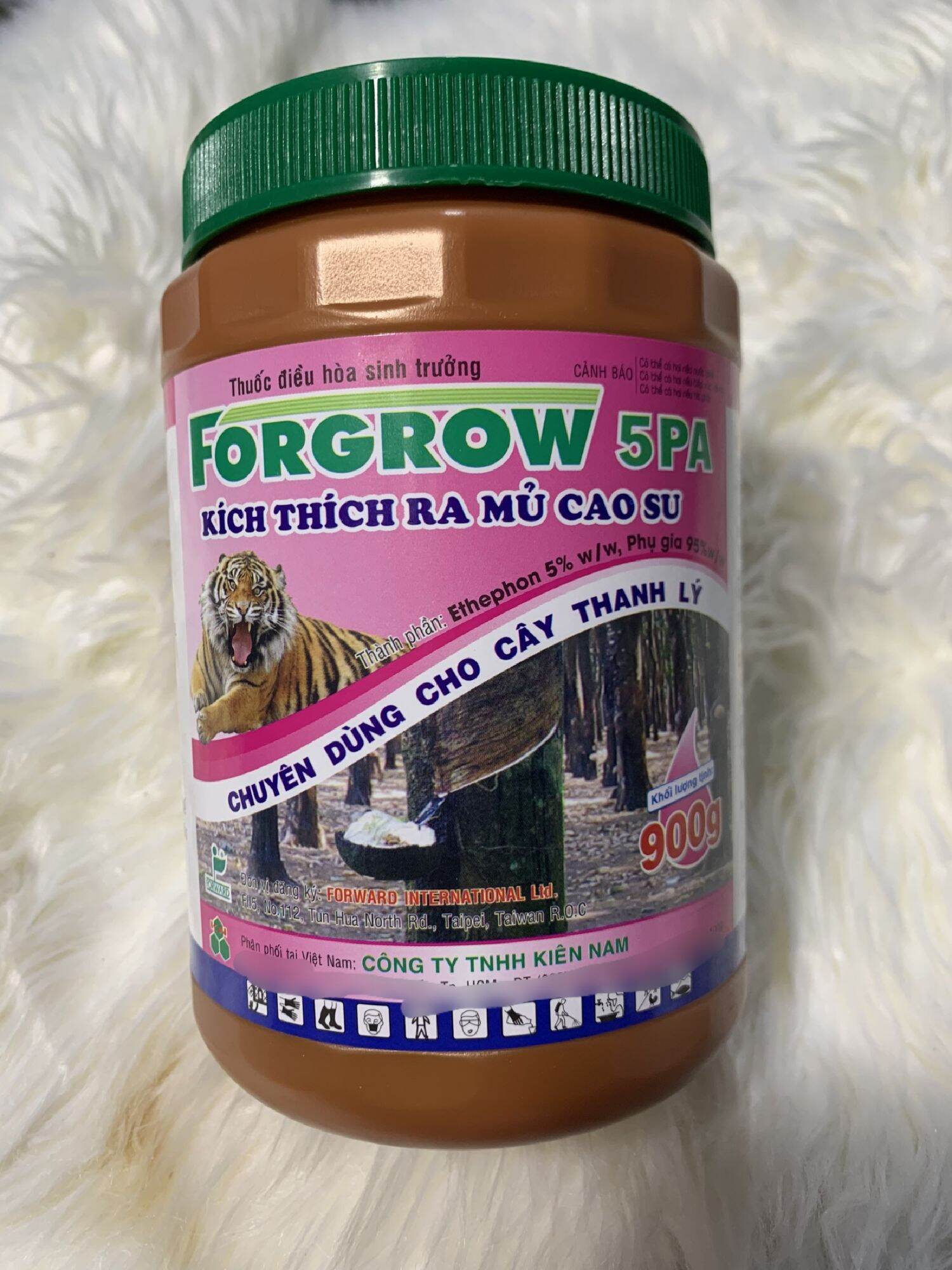 Tăng sản lượng mủ cao su forgrow 5pa