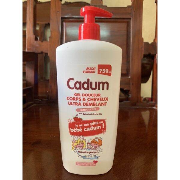 Sữa tắm gội cho bé Cadum Pháp 750ml