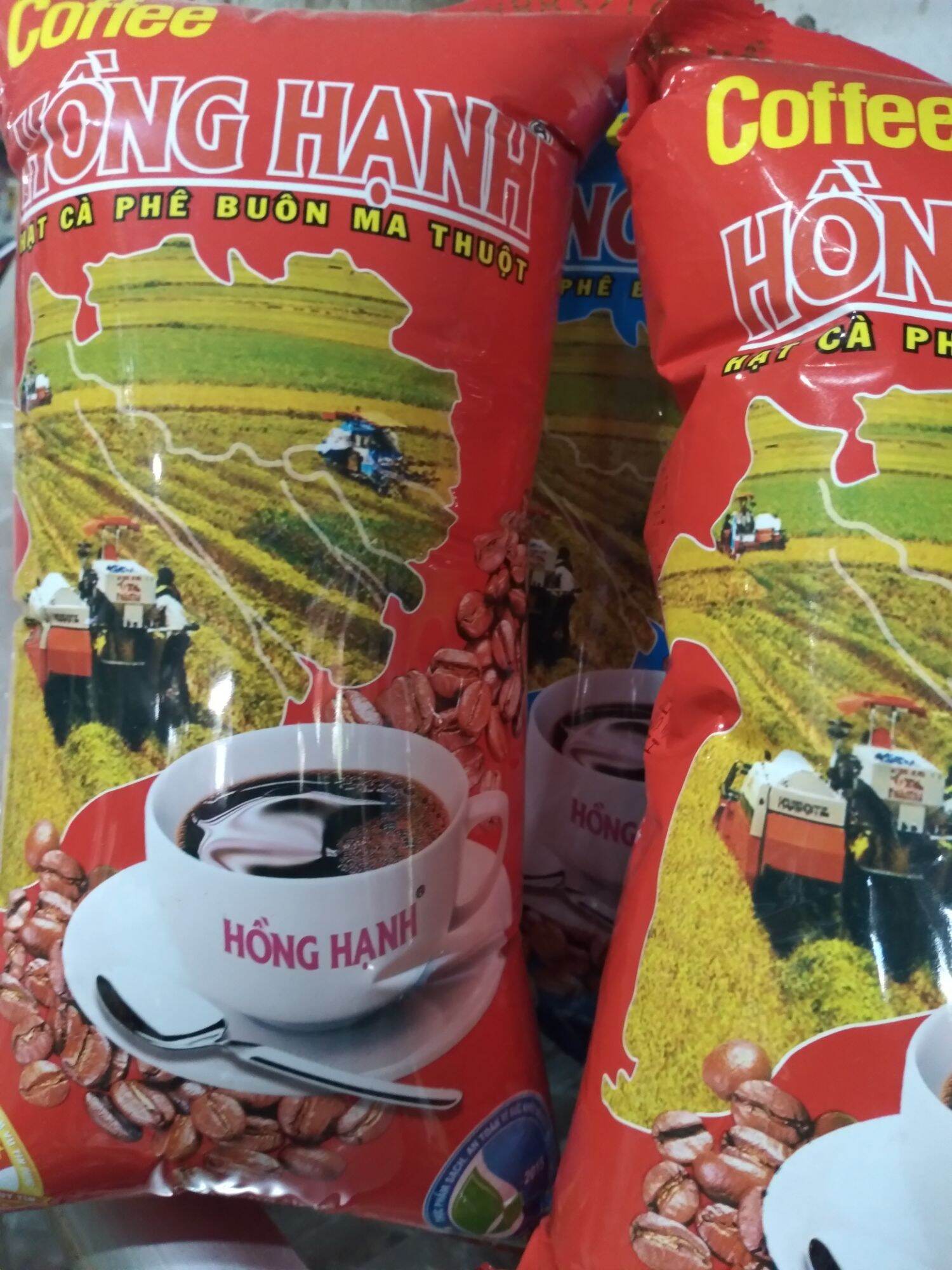 CÀ PHÊ HỒNG HẠNH MÀU ĐỎ GÓI 500G