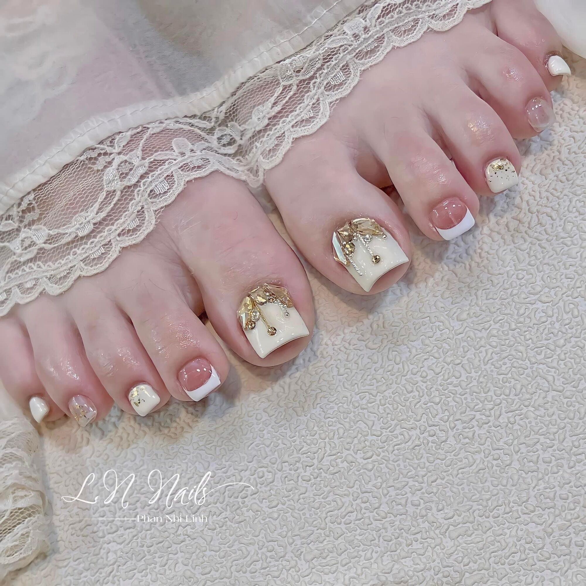 Móng chân giả thiết kế/Nailbox