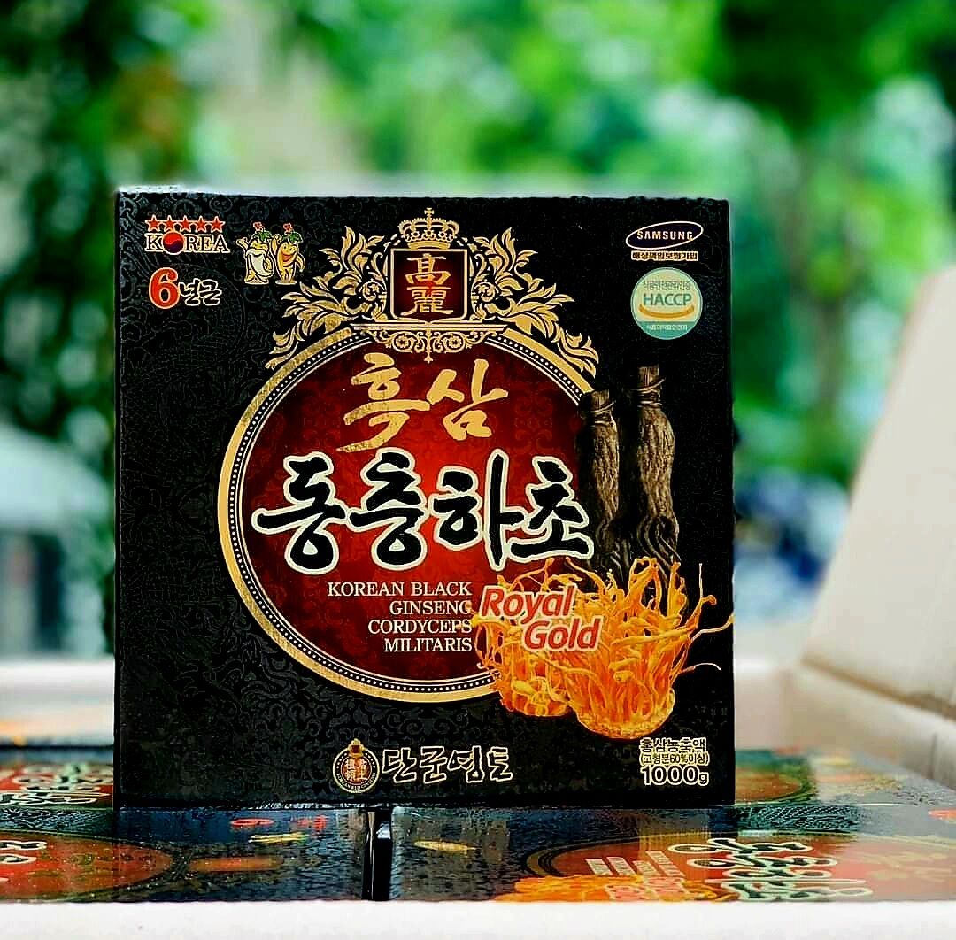 Cao hắc sâm đông trùng hạ thảo