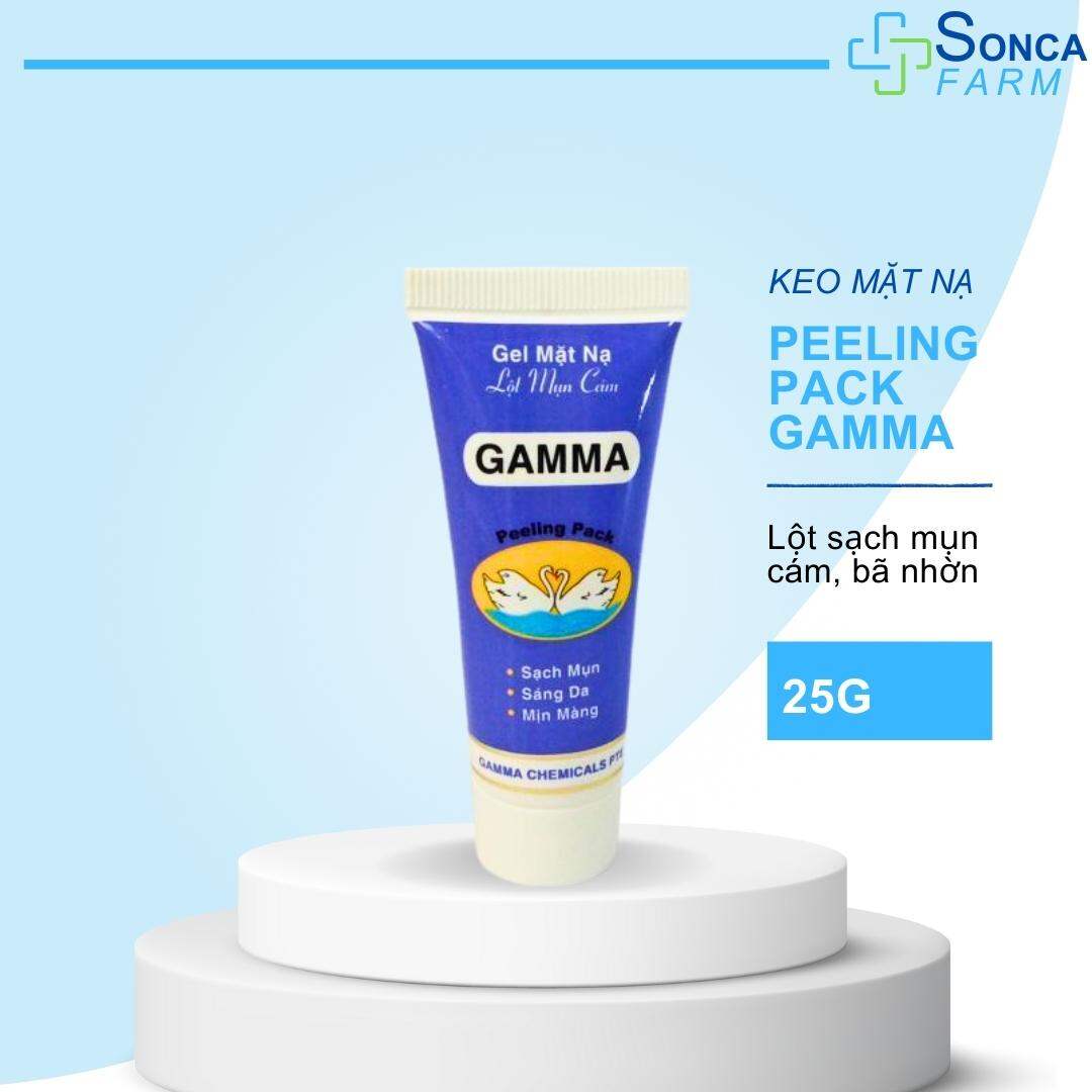 Keo Lột Mụn Đầu Đen Peeling Pack Gamma Tuýp 25g