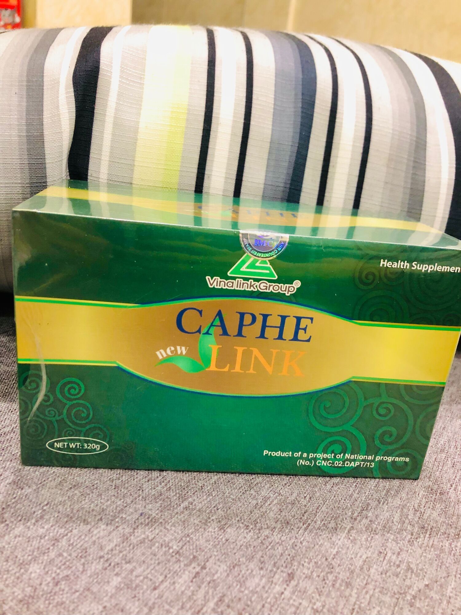 [CHÍNH_HÃNG] CAPHE LINK / Cà Phê Link New / Hộp 20 gói