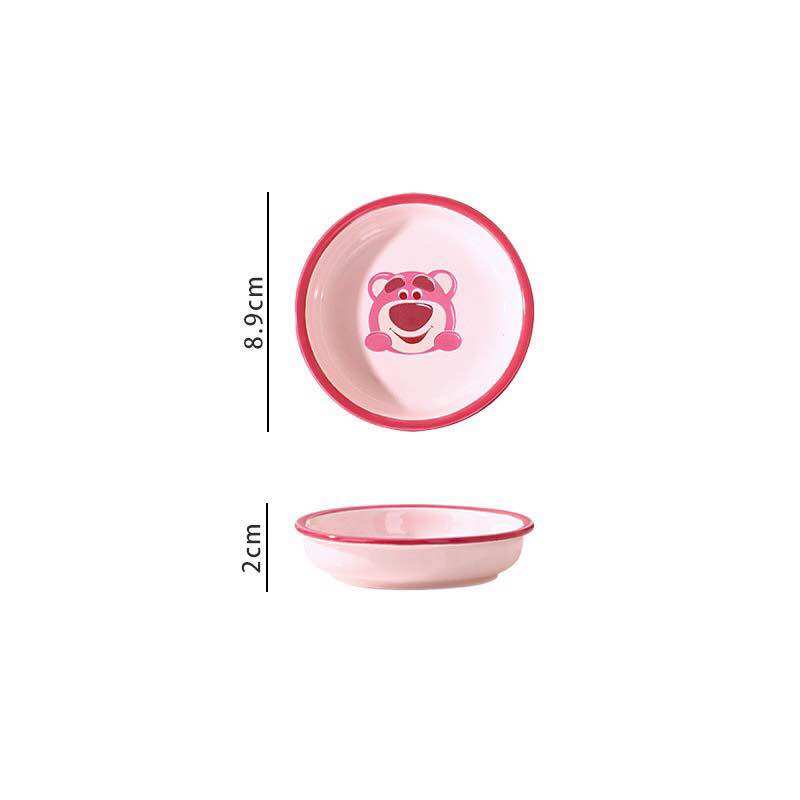 Chén sứ chấm gia vị Gấu Dâu