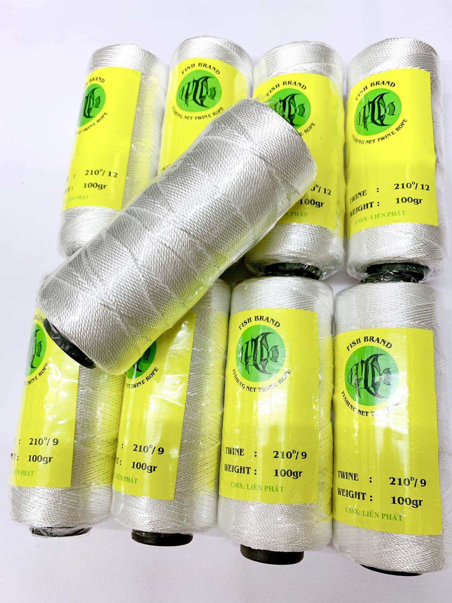 Chỉ nylon 100% loại tốt- Chỉ dù, dây nhợ