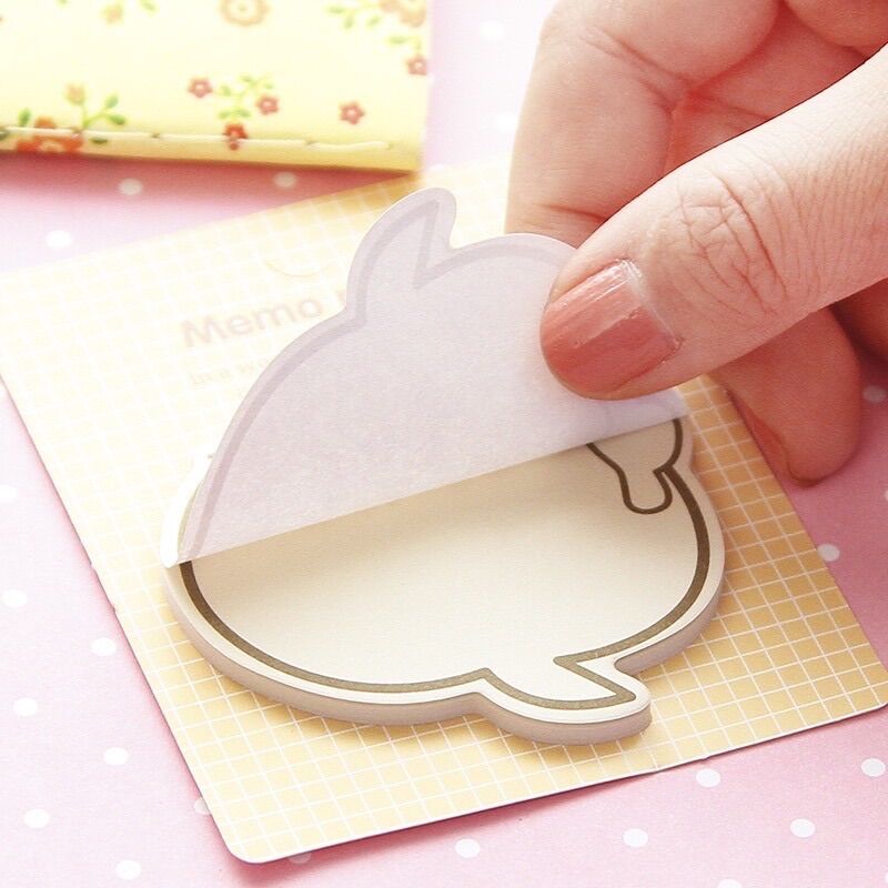 Giấy nhớ note hoạt hình cute biểu cảm dễ thương