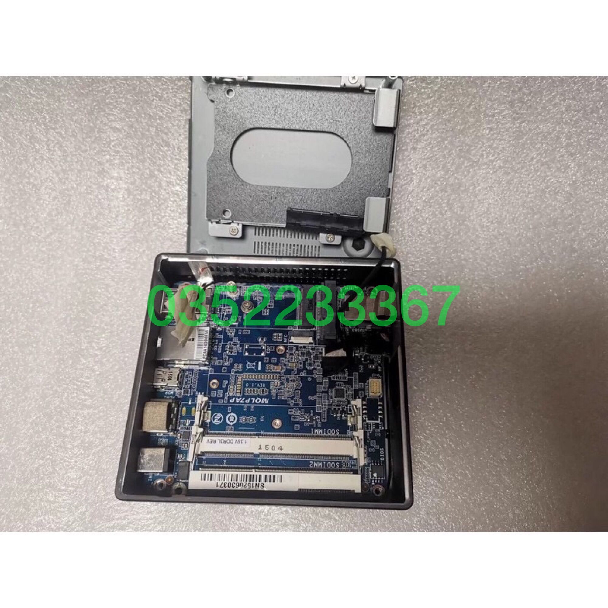 Máy tính mini NUC, pc mini Gigabyte Core i7-4500U, Ram 4G, SSD 120G