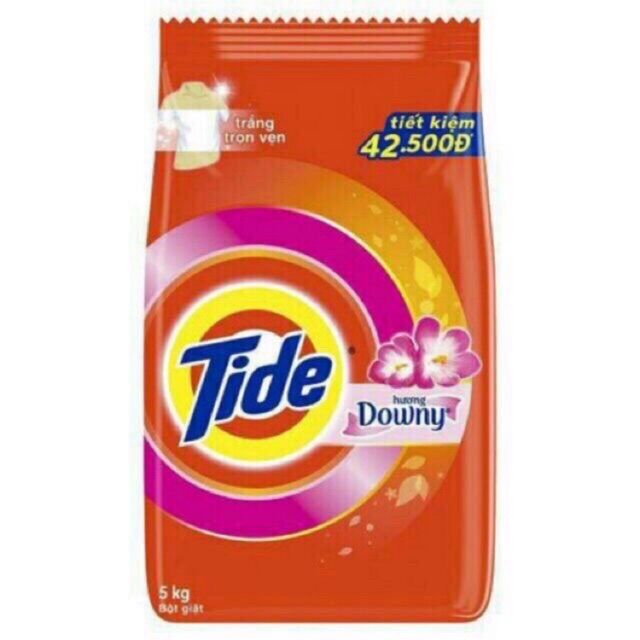Xa bông bột tide trắng đột phái hương Dony 5 ky