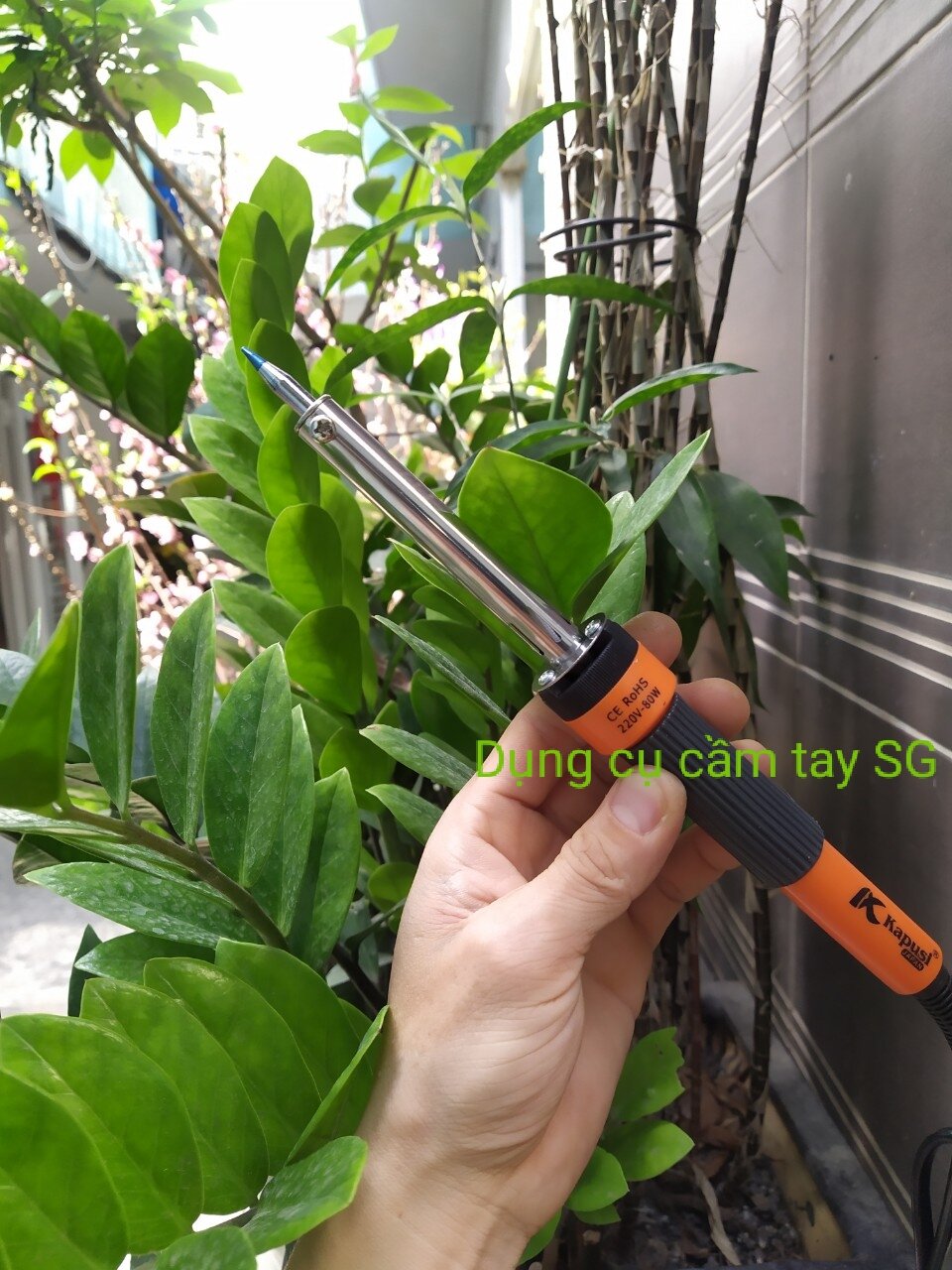 Mỏ hàn chì loại 50W hoặc 80W Kapusi