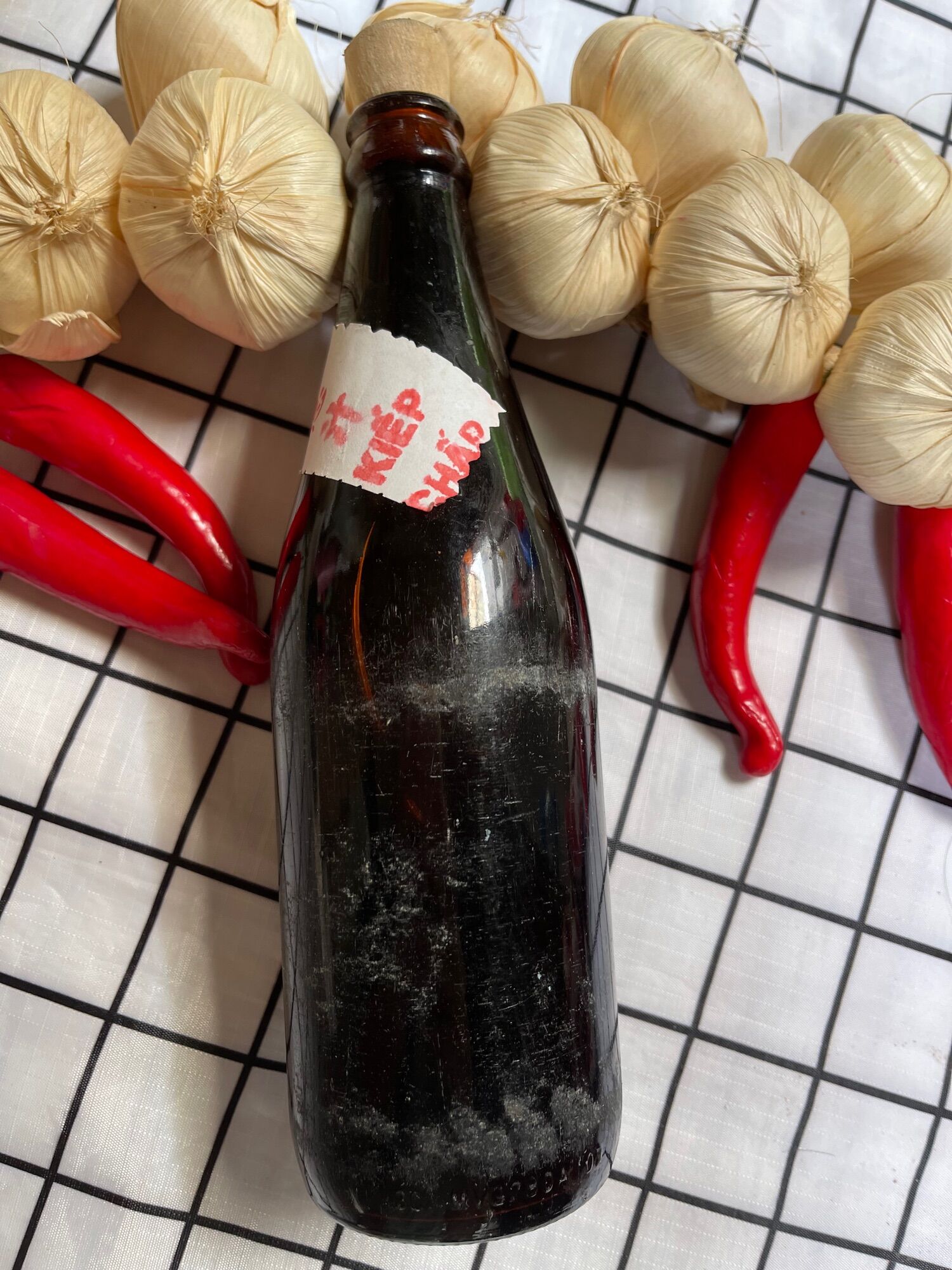 GIẤM ( DẤM ) KIP CHAP THỦY TINH 500ML