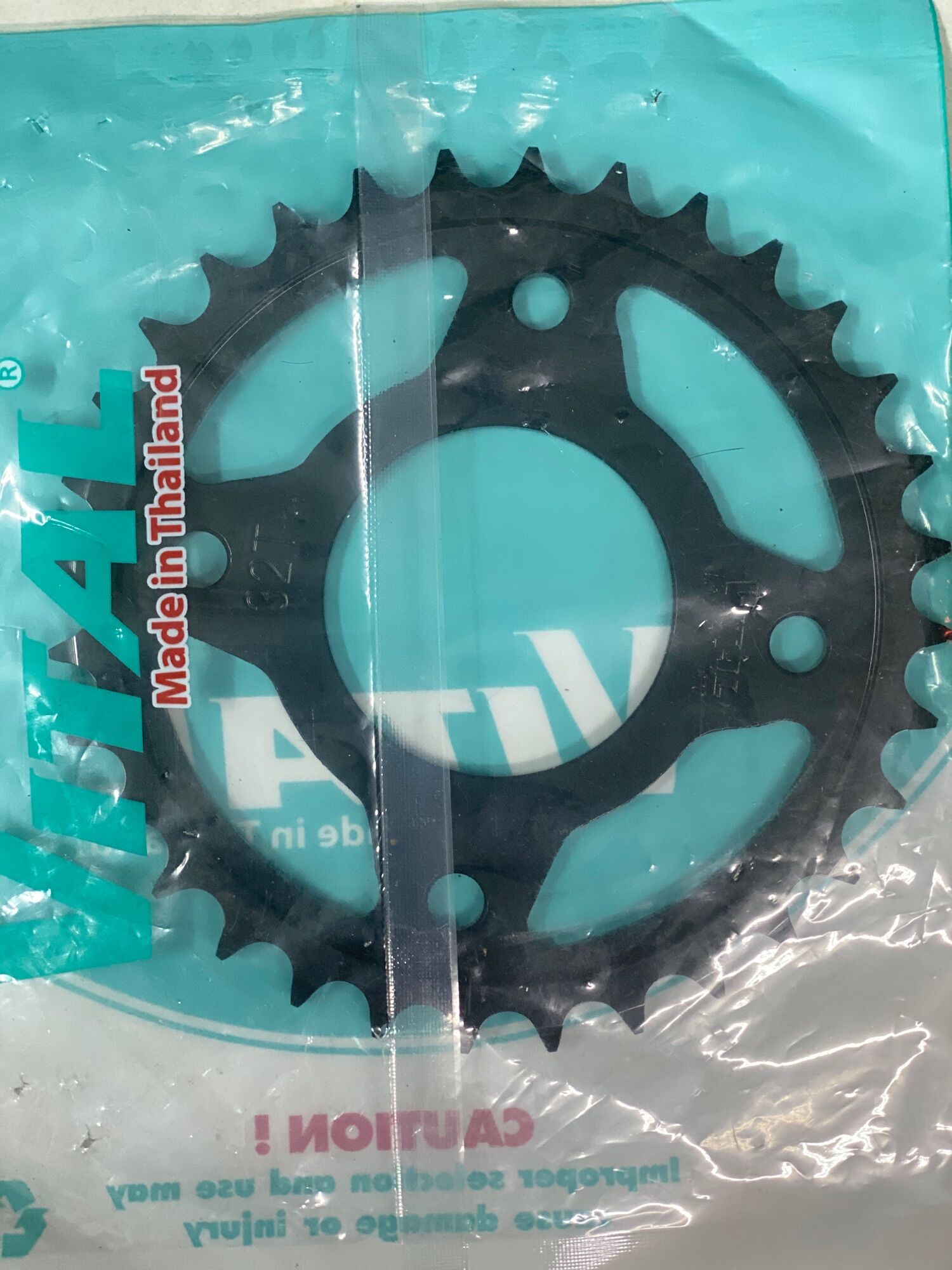 Dĩa suzuki axelo 125 — size 34t 35t 36t 37t 38t 39t chuẩn 428 vital made in thailand