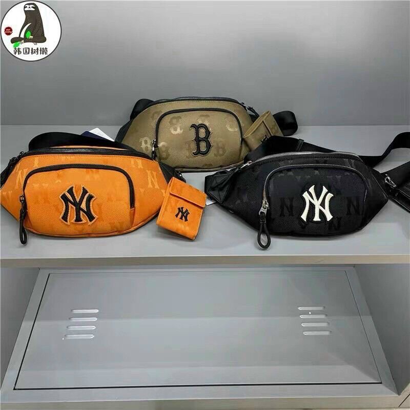 Túi bao tử mlb 2 món hàng đẹp đầy đủ tem mác sẵn 3 màu