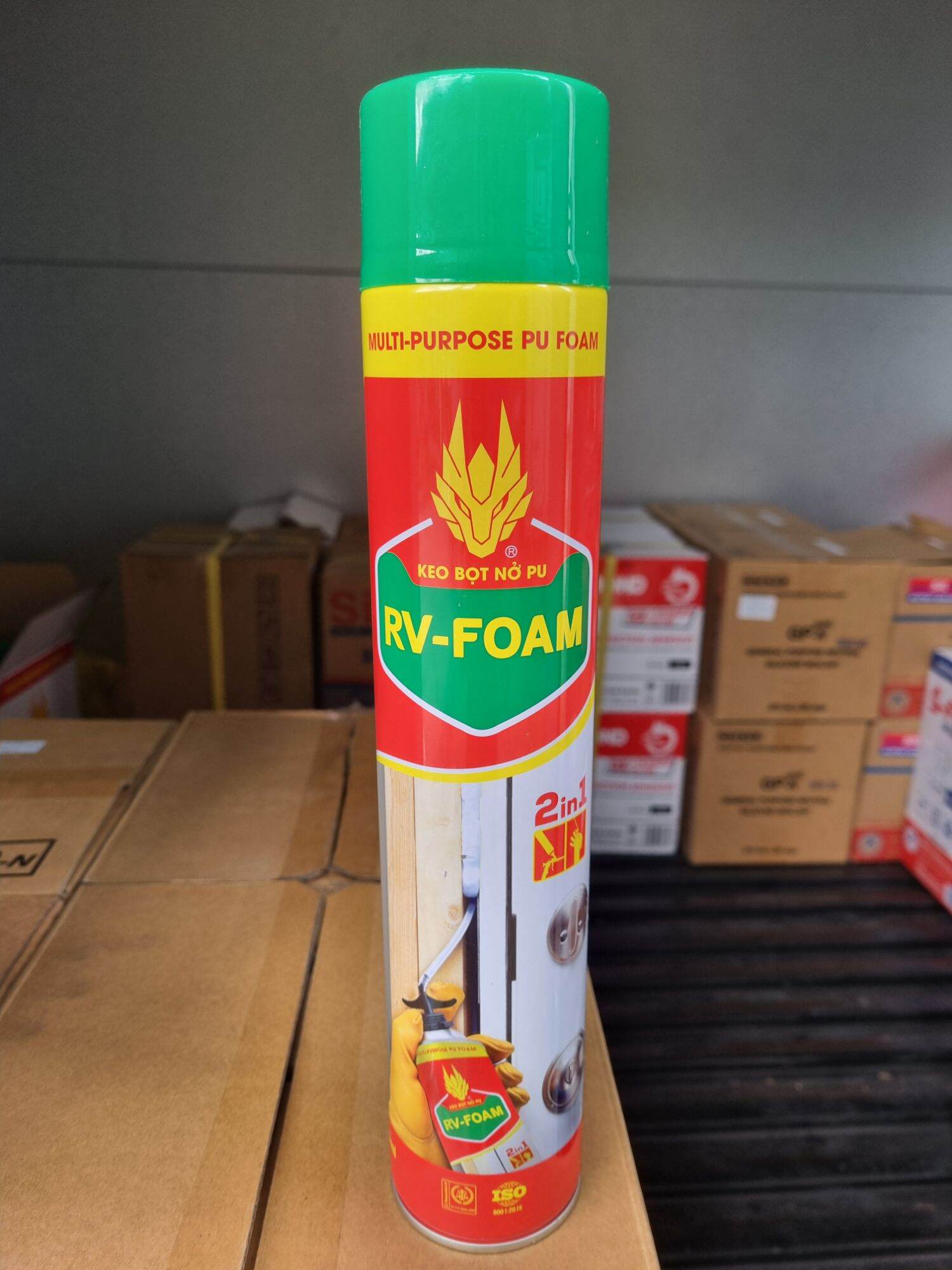 KEO BỌT NỞ RV FOAM (Đầu vòi 2 chức năng)