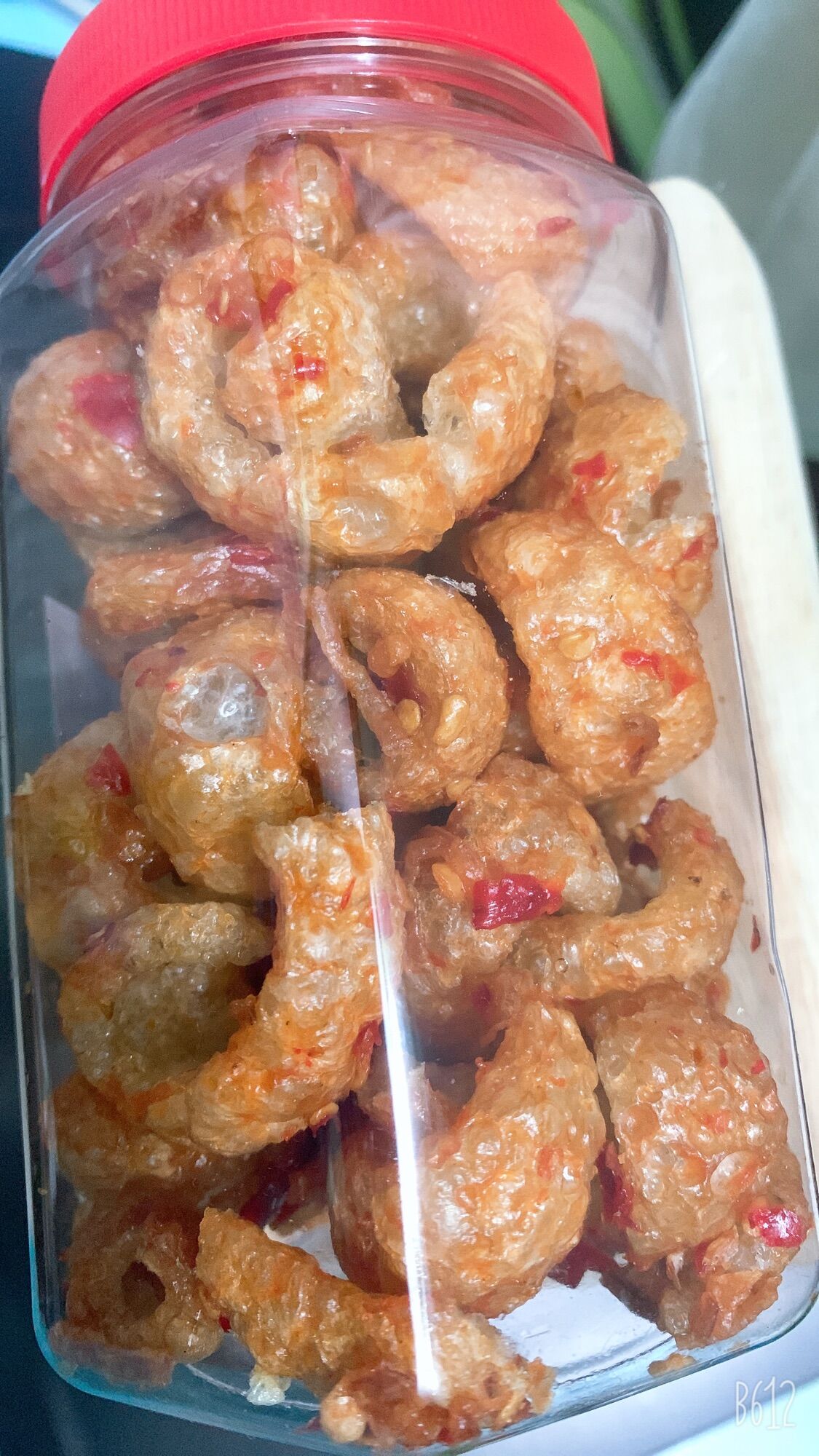 Da Heo Chiên Nước Mắm ( combo 3 họp da heo ) - đặc biệt thơm ngon.