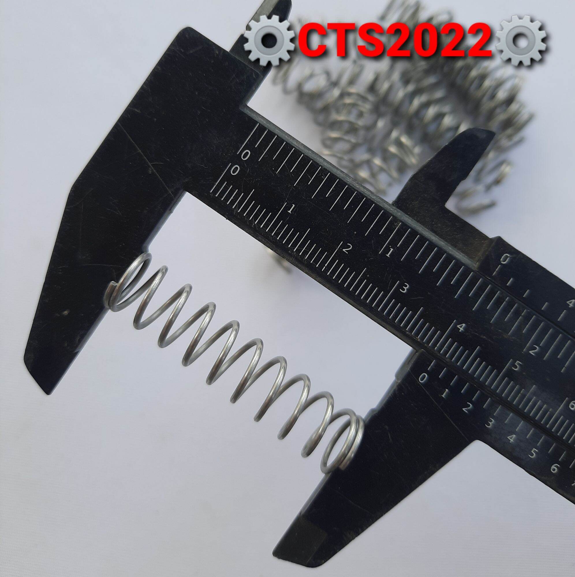 Lò xo nén inox304 phi 10mm sợi 1mm