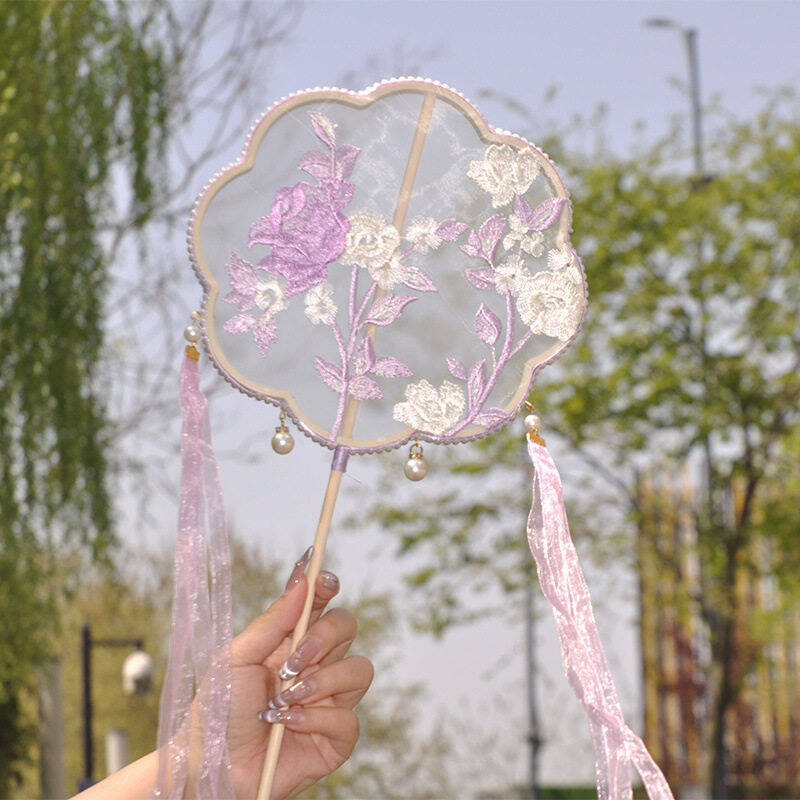Quạt Trang Trí Tay Dài Phong Cách Cổ Điển