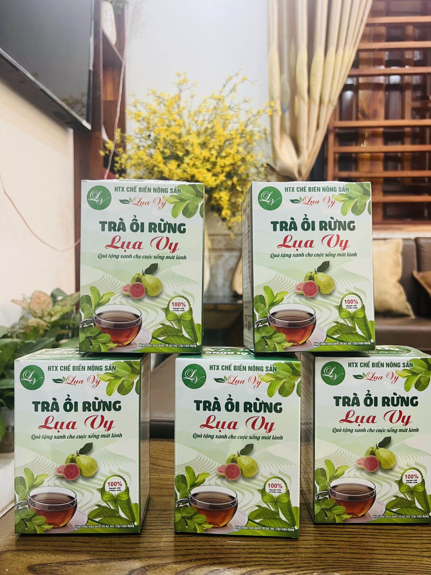Trà ổi rừng lụa vy trà giảm cân