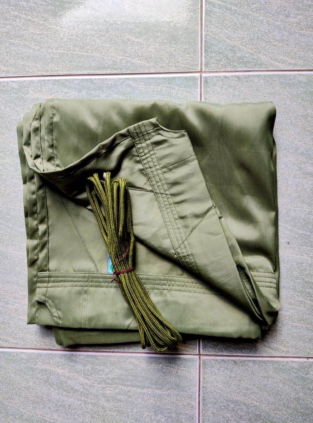 Võng dù 1 lớp và 8m dây