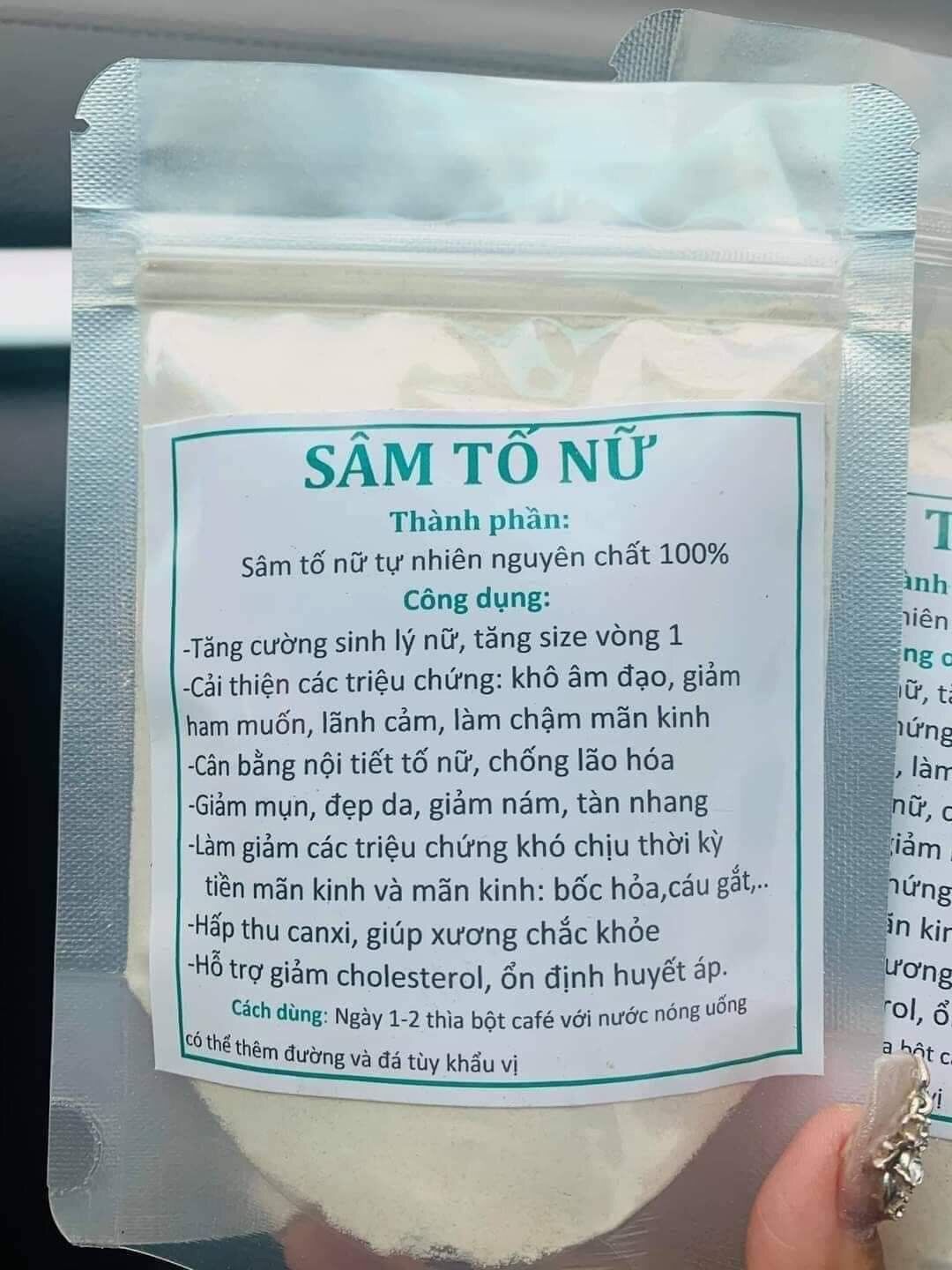 Bột sâm tố nữ (200gr)