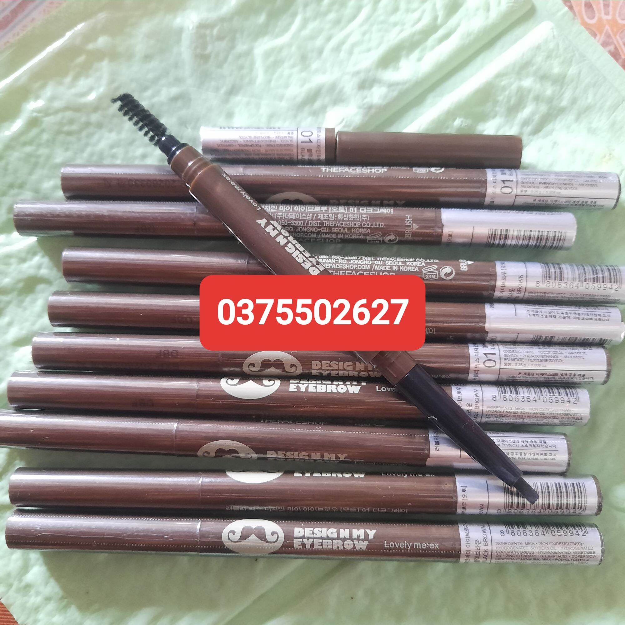 Chì kẻ mày ngang màu đen