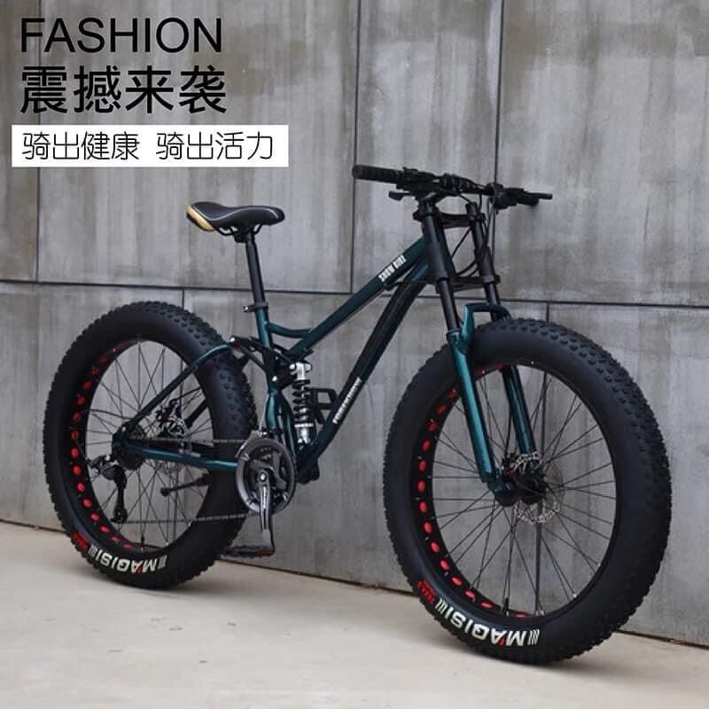 Xe đạp bánh béo 2 phuộc Foreknow
