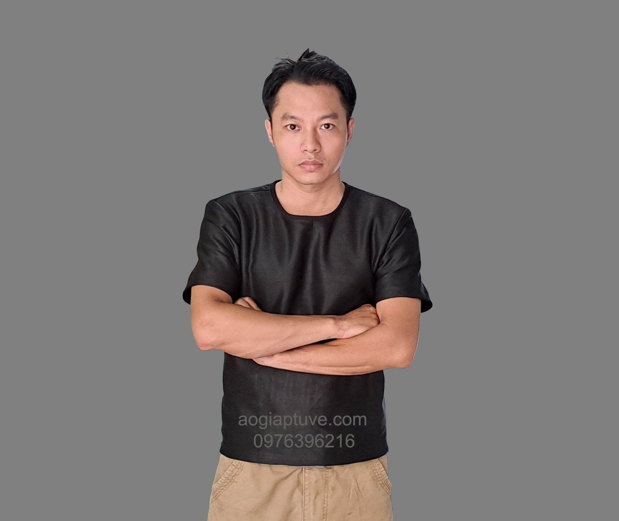 Áo giáp vải chống dao ngắn tay