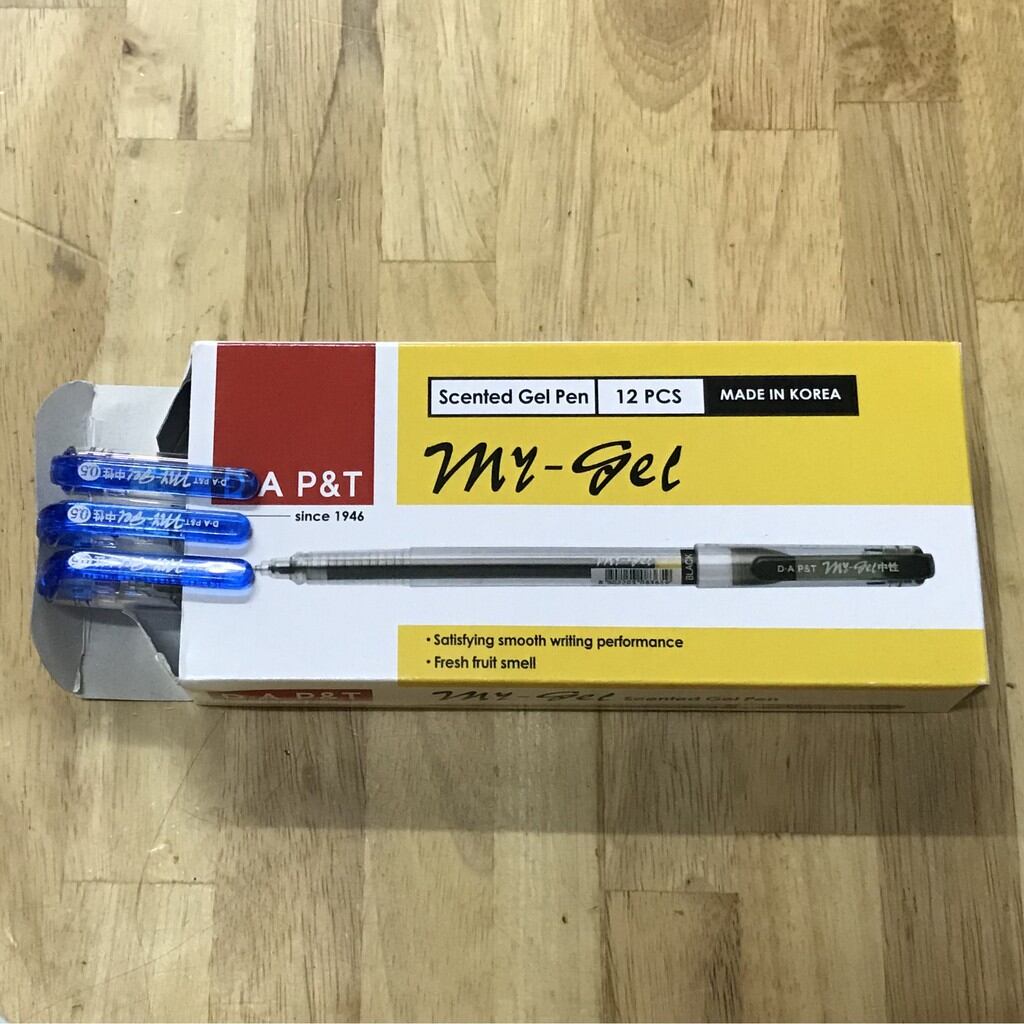 Hộp 12 cây Bút gel D.A P&T 3-Zero
