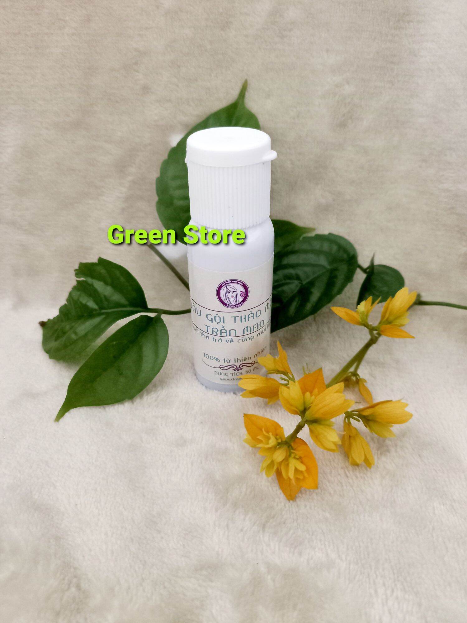 Dầu Gội Thảo Mộc Trần Mao 50ml ( lọ dùng thử)