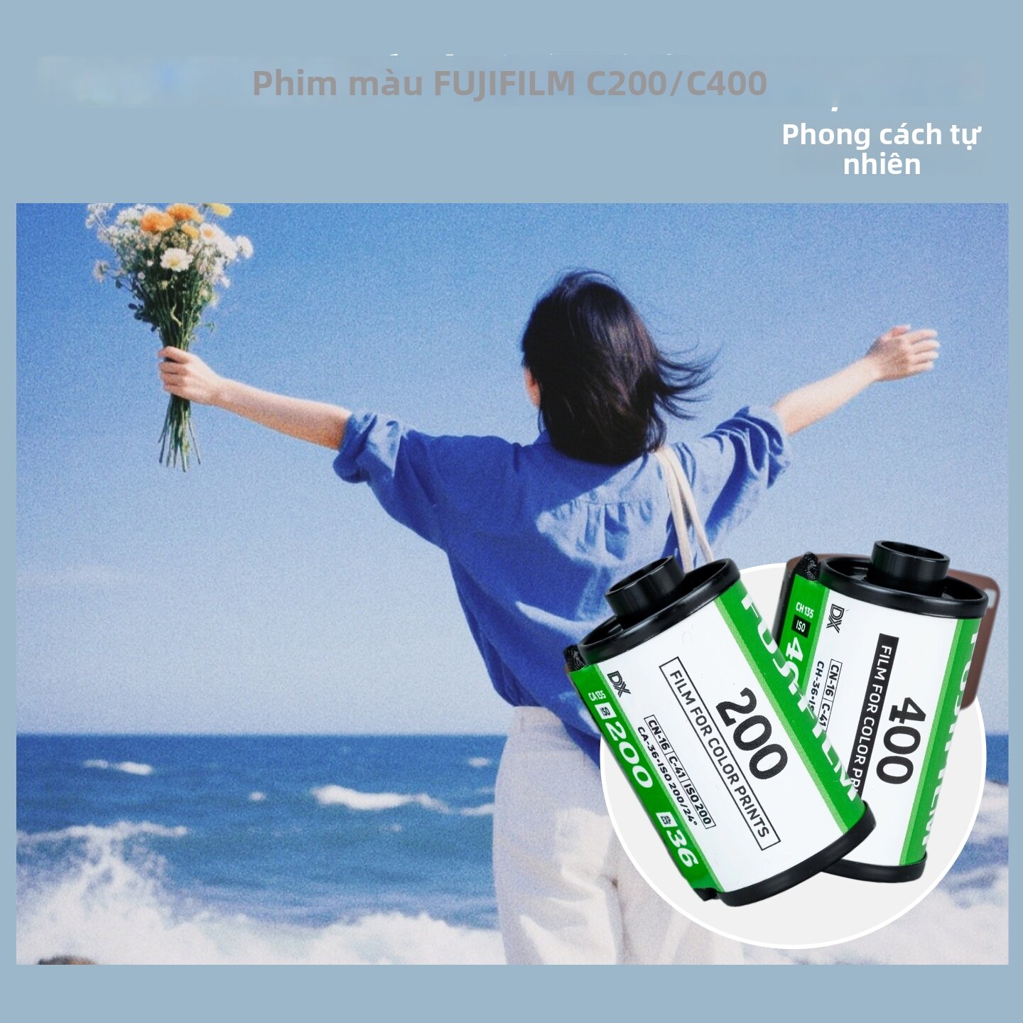 Cuộn phim âm bản màu 35mm