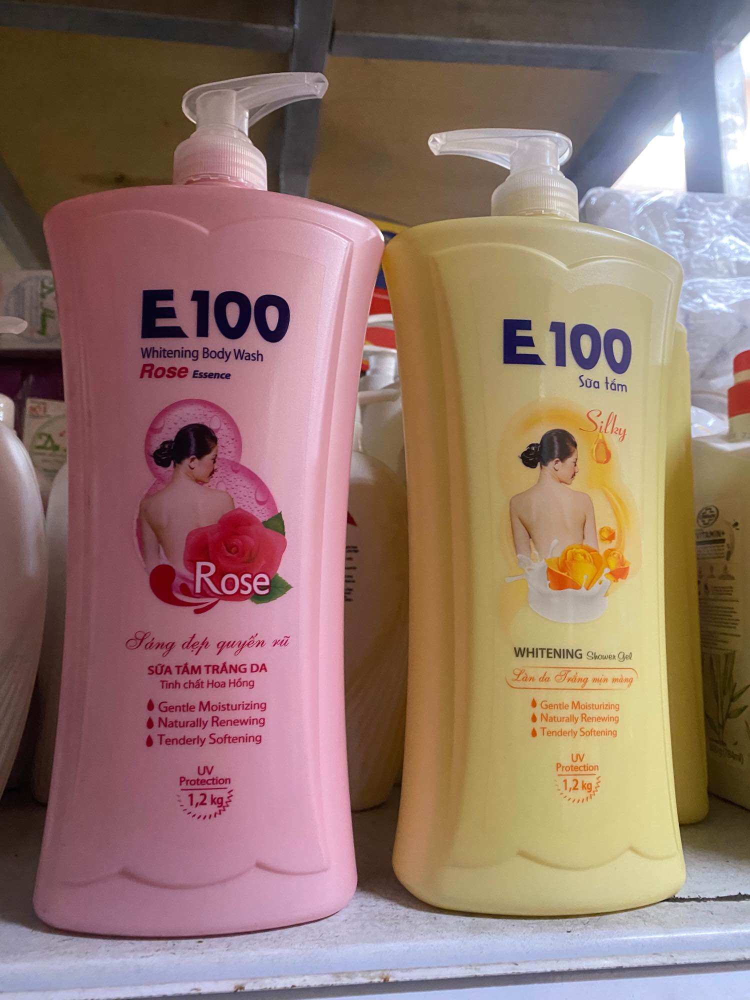 sữa tắm sạch thơm E100 1.2L(chính hãng)