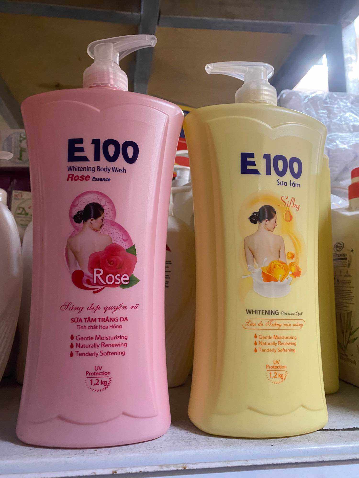 sữa tắm sạch thơm E100 1.2L(chính hãng)