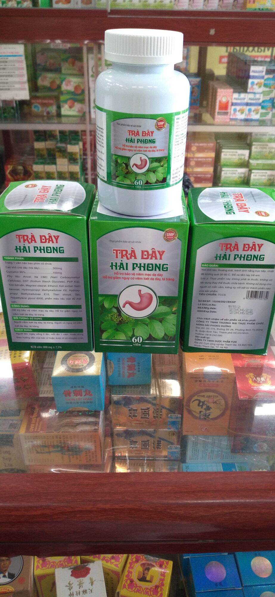 Trà dây hải phong - lọ 60 viên