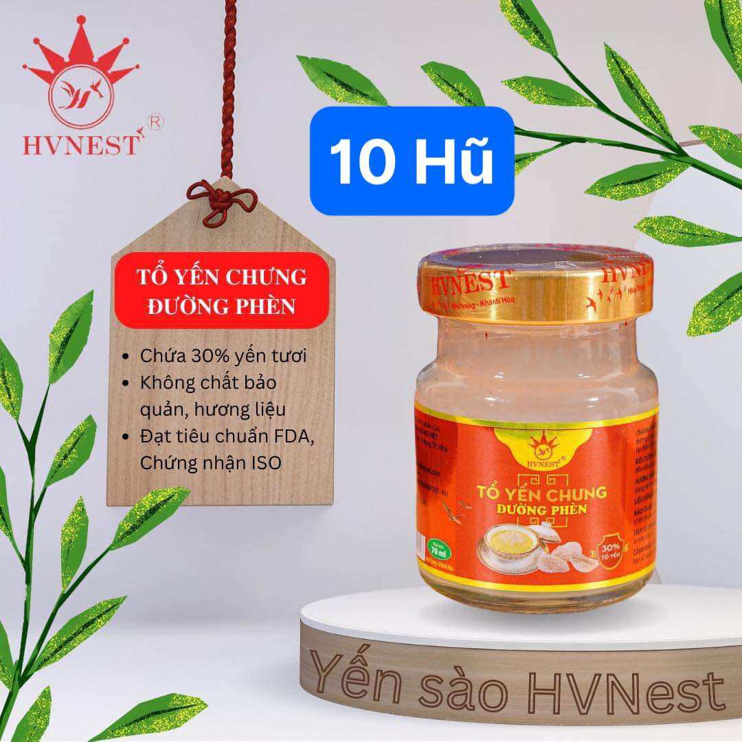 Yến sào hoàng việt. yến hũ chưng sẵn đủ vị cho người lớn và trẻ em.