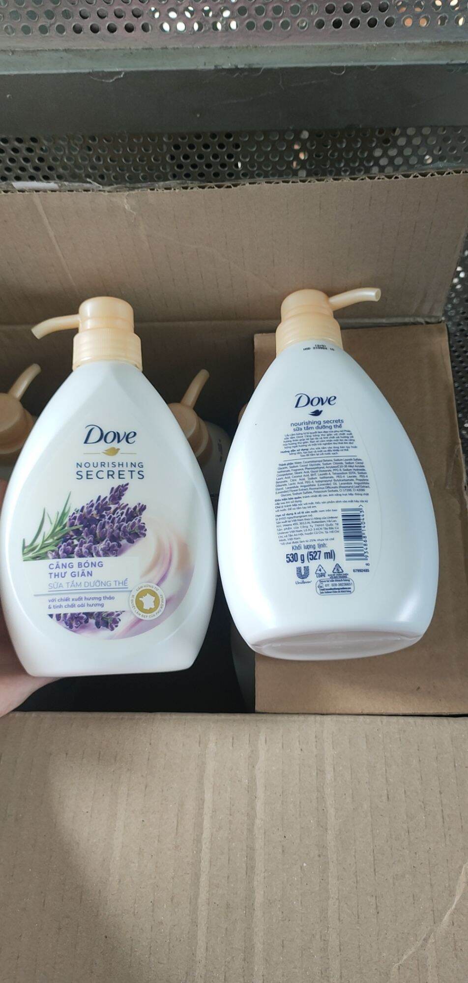 Sữa tắm dove 530g