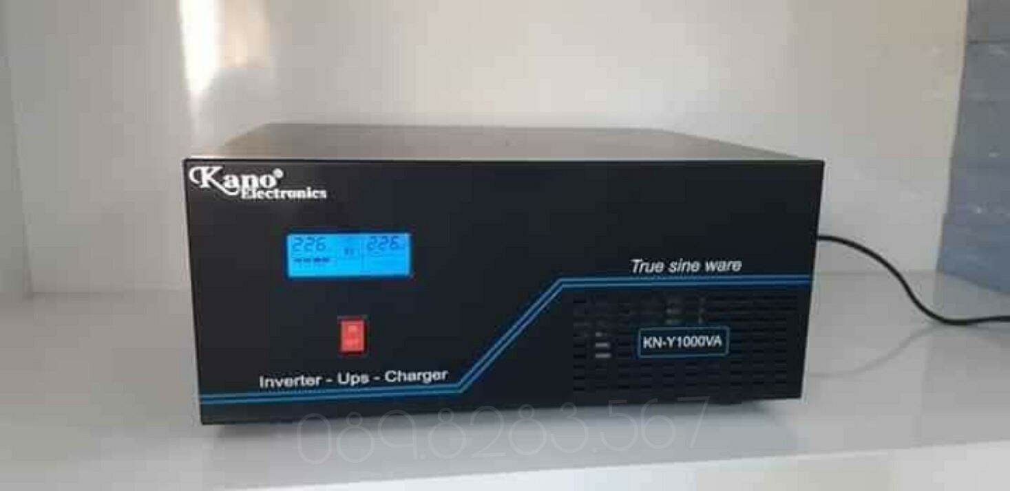 Bộ lưu điện Inverter Kano Sin Chuẩn 12V24V 1000VA 650W-Bộ trữ điện cho nhà yến