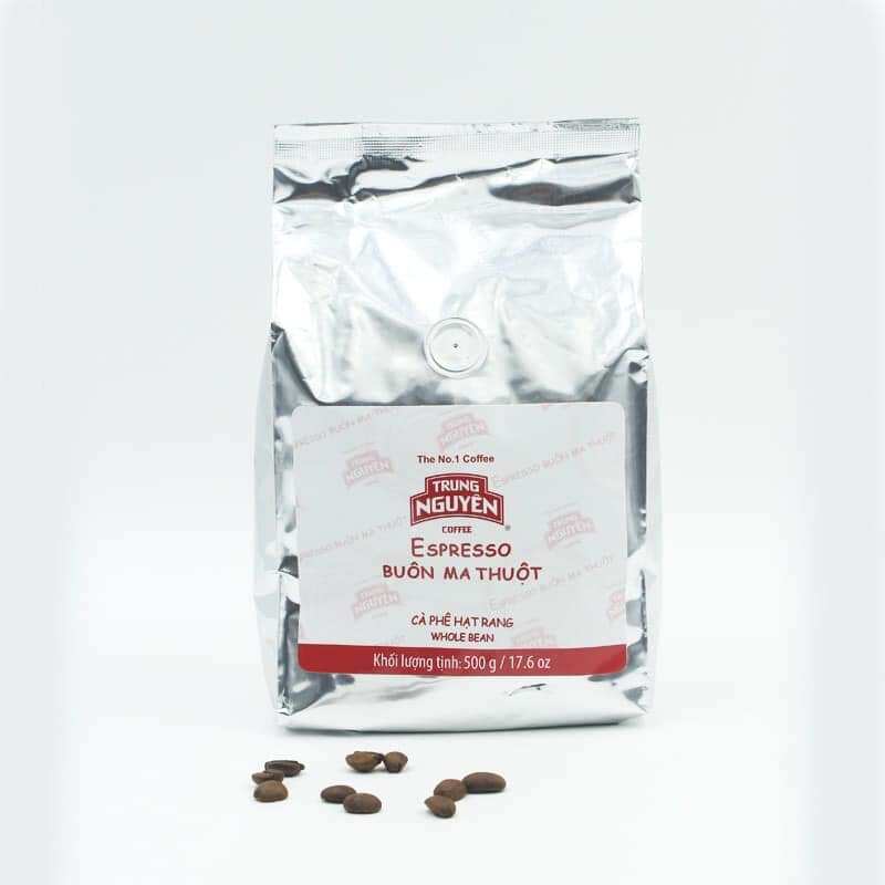 Cà phê hạt Espresso Trung Nguyên 500gr