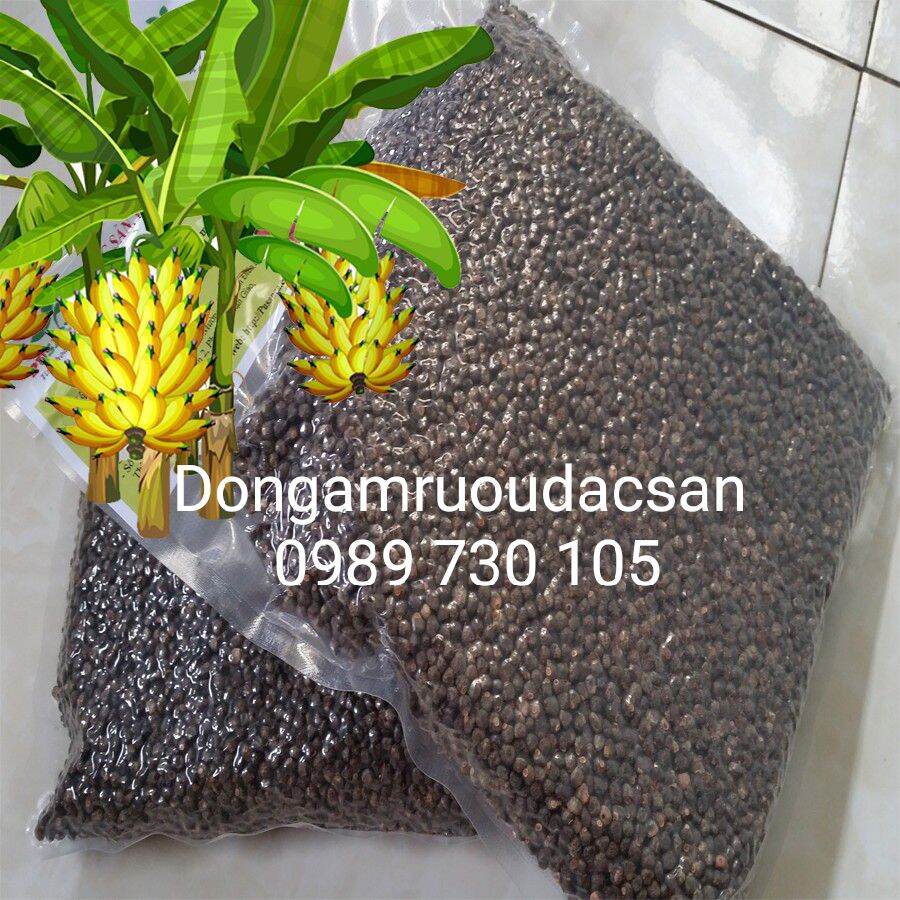 Hạt Chuối Hột Rừng Khô sạch thơm 1kg