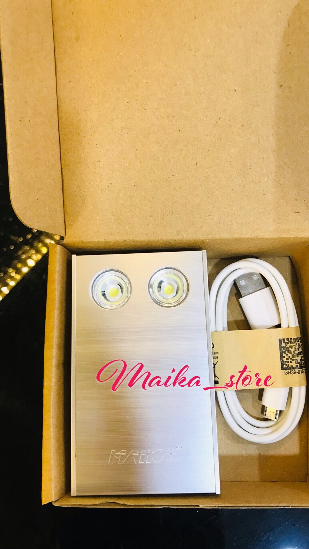 HCM]Đèn pin mini nam châm cảm ứng siêu sáng Maika - MK02 2 led typeC