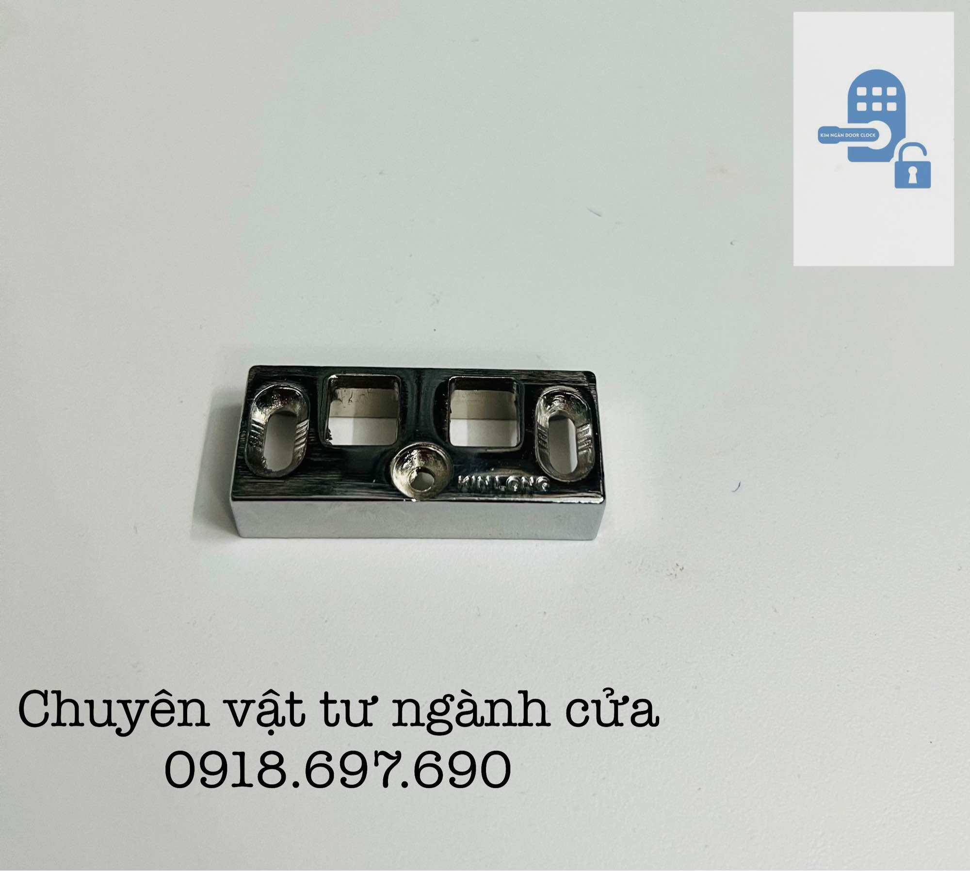 Đệm chốt - hố chốt nhôm xingfa không cần xẻ rãnh